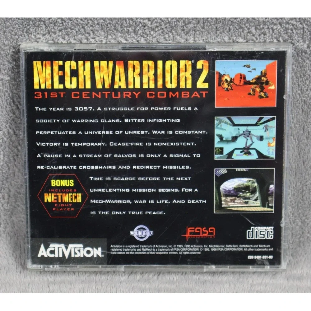 Rio PC CD-ROM Video Game Windows 98 MS-DOS Activision‎ Simulation CIB
